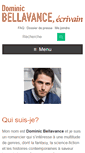 Mobile Screenshot of dominicbellavance.com